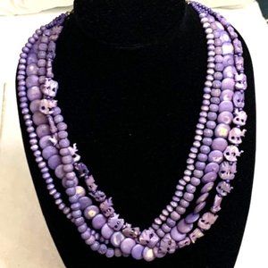 Multi Strand Bead Necklace